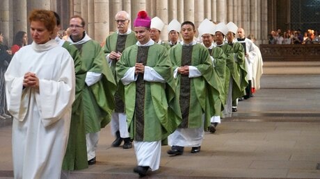 Delegation chinesischer Bischöfe zu Besuch in Köln / © Kathrin Becker (Kirchenzeitung Koeln)