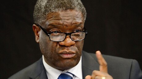 Denis Mukwege erhält den Friedensnobelpreis / © Henrik Montgomery (dpa)