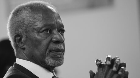Der ehemalige UN-Generalsekretär Kofi Annan ist tot / © Luca Bruno (dpa)