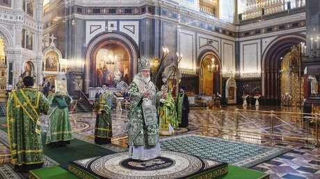 Der russische Patriarch Kyrill I. / © Sergei Vlasov/Russian Orthodox Church Press Service (dpa)