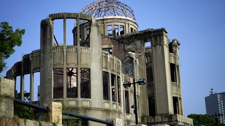 Die Atombombenkuppel in Hiroshima / © Eugene Hoshiko (dpa)