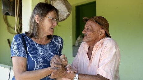 So wie Maria Oberhofer in Brasilien haben viele Entwicklungshelfer durch die Corona-Krise ihre Arbeit verloren / © Kopp (Agiamondo)