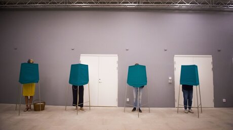 Die Schweden haben gewählt / © Hanna Franzen (dpa)