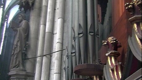Orgelpfeifen im Kölner Dom (DR)