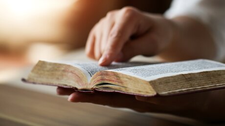 Eine Frau liest in der Bibel / © poylock19 (shutterstock)