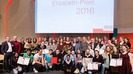 Die Preisträger des Elisabeth-Preises 2016 / © Martin Karski (CaritasStiftung im Erzbistum Köln)
