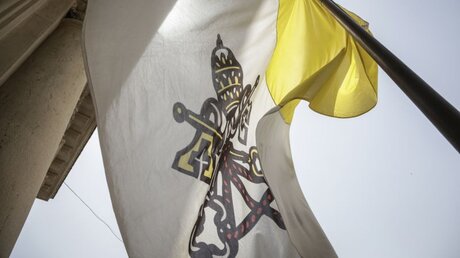 Flagge des Vatikan / © Romano Siciliani (KNA)