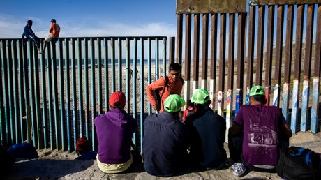 Flüchtlinge an der US-Grenze / © David Maung (KNA)