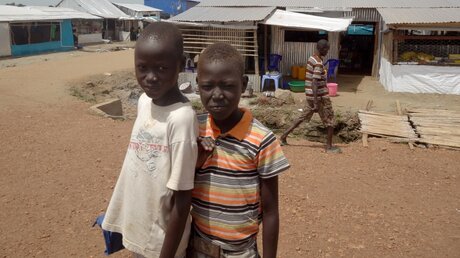 Flüchtlingscamp im Südsudan  / © Sinikka Tarvainen (dpa)