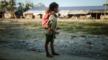Kinder in Myanmar / © Jean-Matthieu Gautier (KNA)