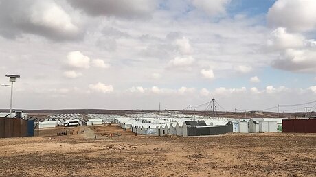 Flüchtlingslager Al Azraq  / © Anna Mertens (KNA)