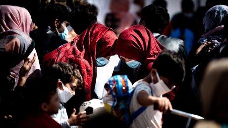 Flüchtlingslager für Geflüchtete aus Afghanistan / © Cristian Gennari/Romano Siciliani (KNA)