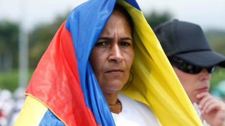 Sorge um Friedensprozess in Kolumbien / © Paul Haring (KNA)