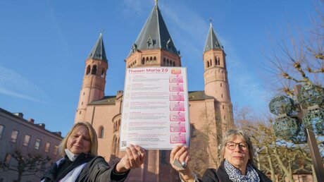 Die Proteste für mehr Frauenbeteiligung haben in Mainz Wirkung gezeigt / © Andreas Arnold (dpa)