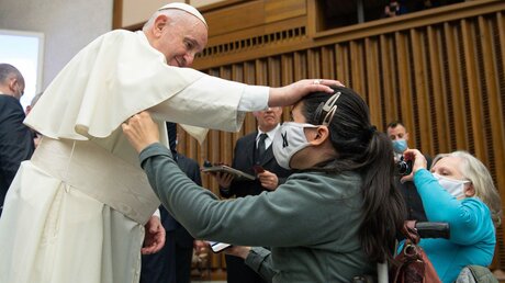  Generalaudienz mit Papst Franziskus / © Romano Siciliani/Vatican Media (KNA)