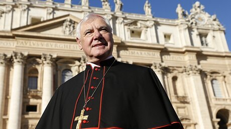 Kardinal Gerhard Ludwig Müller, Präfekt der Glaubenskongregation / © Paul Haring/CNS photo (KNA)