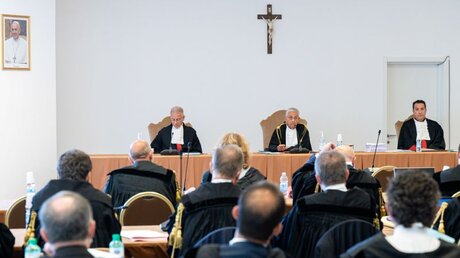 Gerichtsprozess zum vatikanischen Finanzskandal / © Vatican Media (KNA)