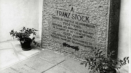  Grab von Abbe Franz Stock in Chartre / © N.N. (KNA)