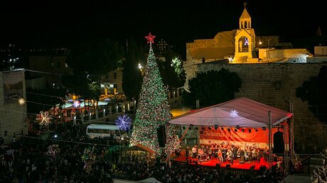Weihnachten in Bethlehem 2014 / © Andrea Krogmann (KNA)