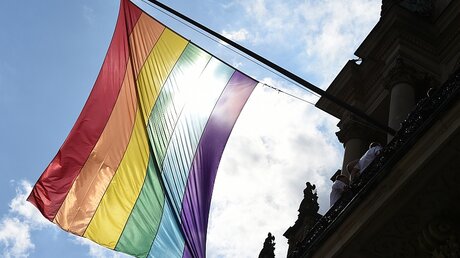 Die Homo-Ehe ist kein Menschenrecht, so der europäische Gerichtshof / © Marcus Brandt (dpa)