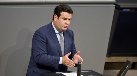  Hubertus Heil (SPD), Bundesarbeitsminister / © Ralf Hirschberger (dpa)
