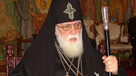 Patriarch Ilia II. (KNA)