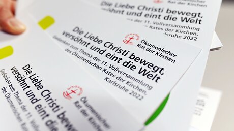 Vollversammlung des Ökumenischen Rats der Kirchen in Karlsruhe / © Uli Deck (dpa)