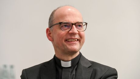 Bischof Franz Jung / © Harald Oppitz (KNA)