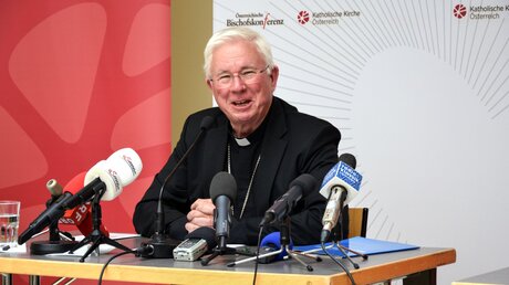 Erzbischof Franz Lackner / © Henning Klingen (KNA)