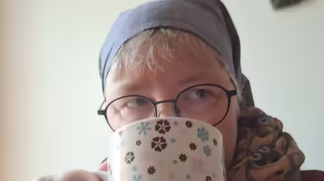 Gute Besserung, Schwester Emmanuela! / &copy; Sr. Emmanuela (privat)