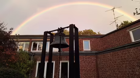 Regenbogen &uuml;ber Angermund / &copy; Sr. Emmnuela (privat)