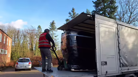 Riesenlieferung / &copy; Sr. Emmanuela (privat)