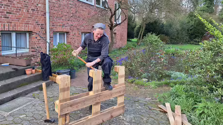 Schwerstarbeit / &copy; Sr. Emmanuela (privat)