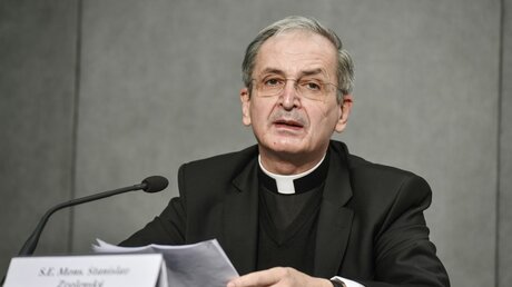 Erzbischof Stanislav Zvolensky / © Paolo Galosi/Romano Siciliani (KNA)