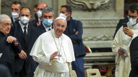  Papst Franziskus
 / © Stefano Carofei/Romano Siciliani (KNA)