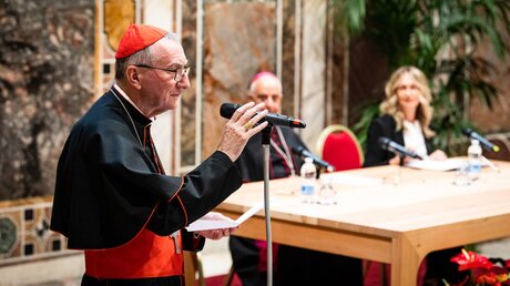Kardinalstaatssekretär Pietro Parolin / © Cristian Gennari/Romano Siciliani (KNA)