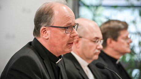 Stephan Ackermann, Bischof von Trier und ehemaliger Missbrauchsbeauftragter  / © Harald Oppitz (KNA)