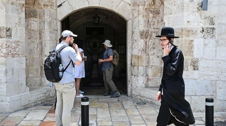 Christen und Juden in Jerusalem / © Debbie Hill/OSV News (KNA)