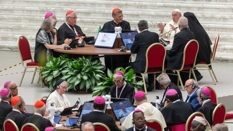 Weltsynode im Vatikan / © Vatican Media/Romano Siciliani (KNA)