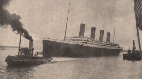 Erich Benninghoven schoss unter anderem dieses Foto. Nur wenige Tage später rammt die Titanic einen Eisberg und geht unter. / © Erich Benninghoven