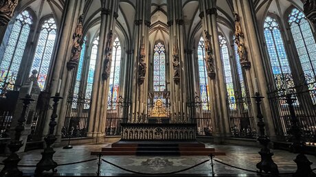 Der gotische Hochchor im Kölner Dom / © Alexander Foxius (DR)