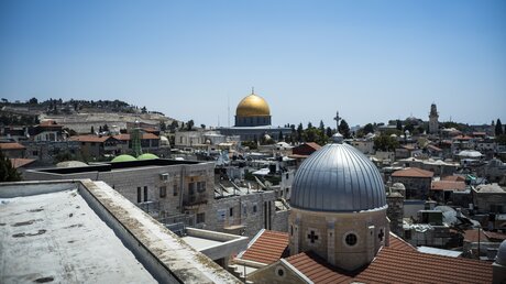 Auch in Jerusalem verzeichnet das Auswärtige Amt zunehmend Übergriffe auf Christen / © Ilia Yefimovich (dpa)
