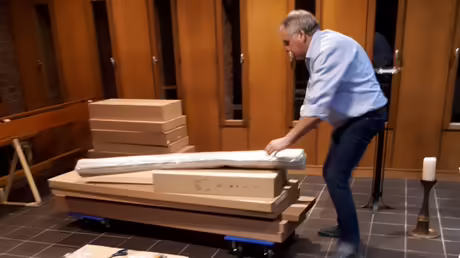 Aufr&auml;umarbeiten / &copy; Sr. Emmanuela Kohlhaas (privat)