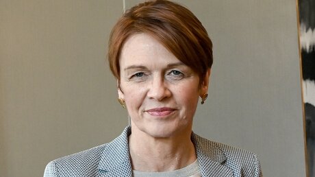 Elke Büdenbender, Juristin und Frau des Bundespräsidenten / © Britta Pedersen (dpa)