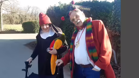 Ein bisschen jeck / &copy; Sr. Emmanuela (privat)