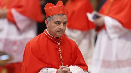 Kardinal Giovanni Angelo Becciu / © Paul Haring/CNS photo (KNA)