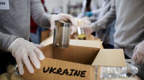 Hilfsbereitschaft für die Ukraine / © Halfpoint (shutterstock)