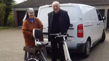 Ein Fahrrad als Geschenk / &copy; Sr. Emmanuela Kohlhaas (privat)