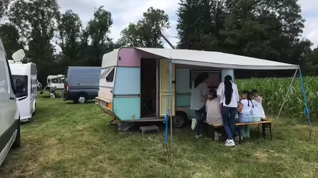 Jans Wohnwagen / &copy; Sr. Emmanuela Kohlhaas (privat)