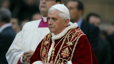 Papst Benedikt XVI. im Jahr 2006 / © Romano Siciliani/Agenzia Romano Siciliani (KNA)